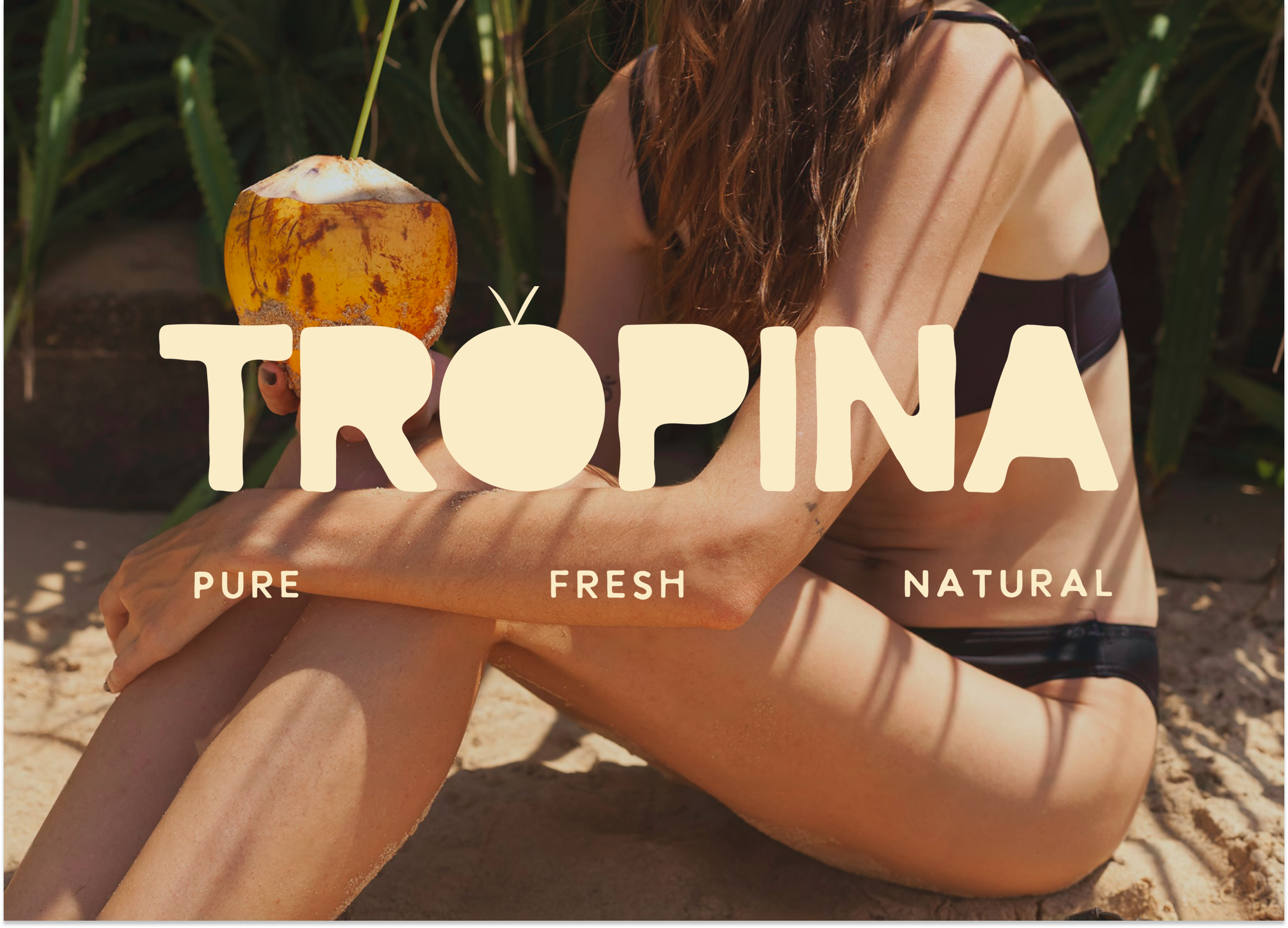 Redefining Visual Identity: A Complete Rebrand for Tropina Coconuts